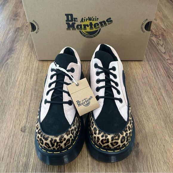 DR MARTENS BUZZ 5I leather rare hard to find platform lace up oxfords shoes sz7 - Picture 7 of 8